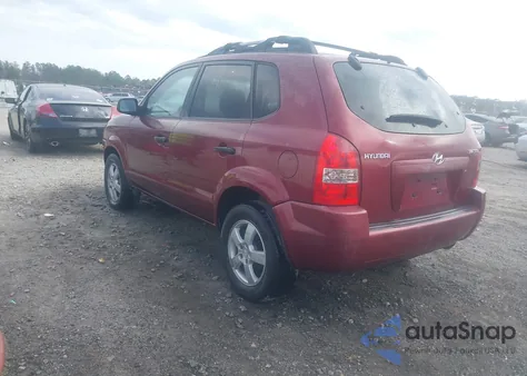 2005 Hyundai Tucson Gl z USA, uszkodzony, nr VIN KM8JM12B15U152653